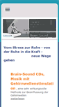 Mobile Screenshot of brain-sound.com